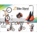Roll & Store Space Saving Bike Stand for Indoor & Outdoor  Suits All Bicycle Types (MTB  Road  Cruiser  BMX)  Built-in Side Storage Units  No Mounting Required  2 Positions: Vertical and Horizontal. - B07GPL852H